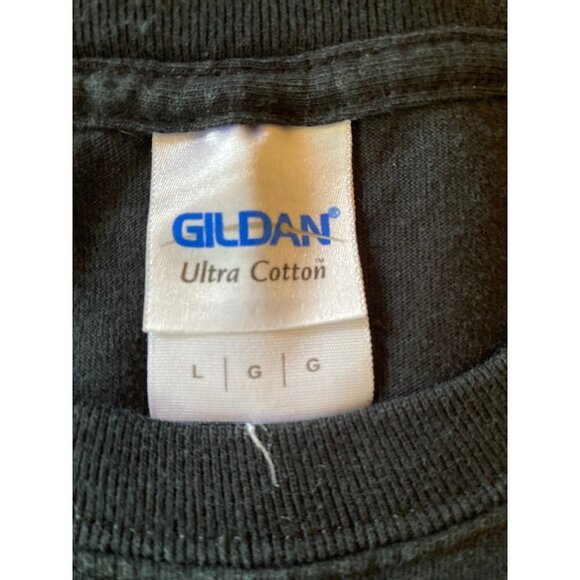 Black Dodge Viper Auto Logo T Shirt Size Large Short Sleeve - Picture 3 of 6